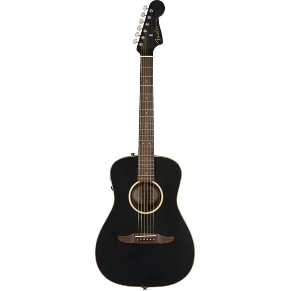 Fender Malibu Special Matte Black + housse