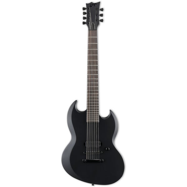 ESP LTD Black Metal Series Viper-7-Black Metal