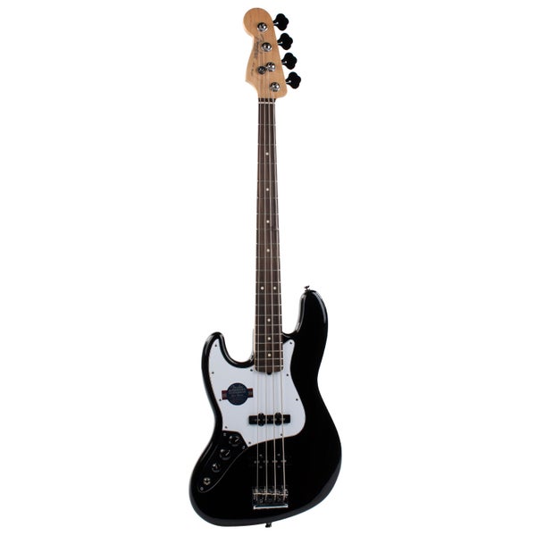 Fender American Standard Jazz Bass LH Black RW pour gauchers