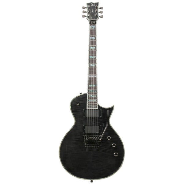 ESP LTD EC-1000FM FR STBLK electric guitar transparent black