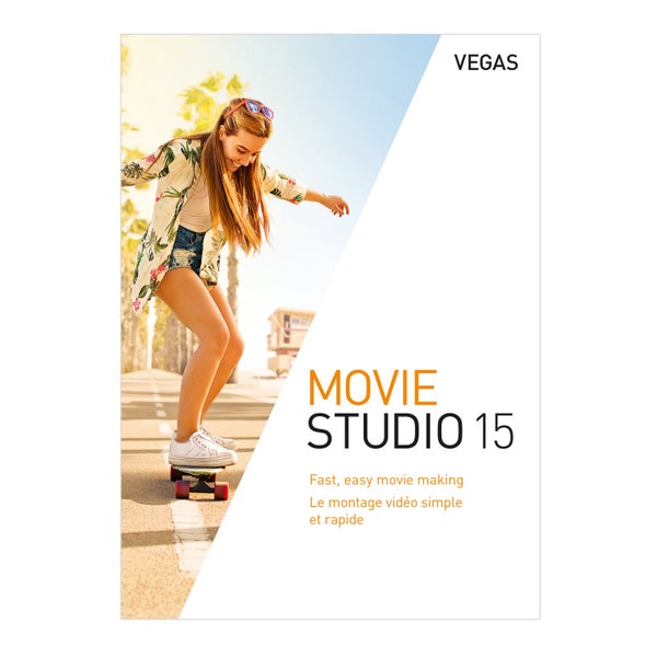 Vegas Movie Studio 15 video editing software (download)