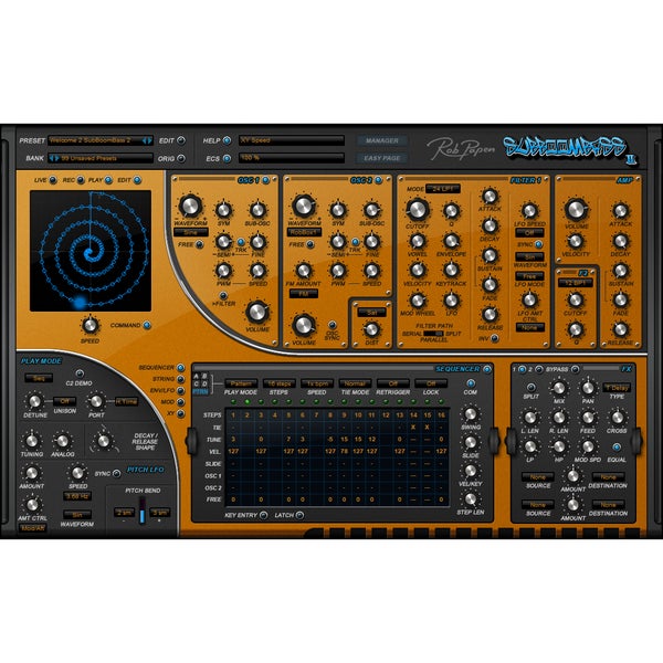 Rob Papen SubBoomBass 2 virtueel instrument (download)