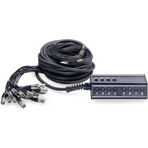 Stagg NSB-15/16X4XR boîtier de scène 16x entrée XLR, 4x sortie XLR, 15 mètres