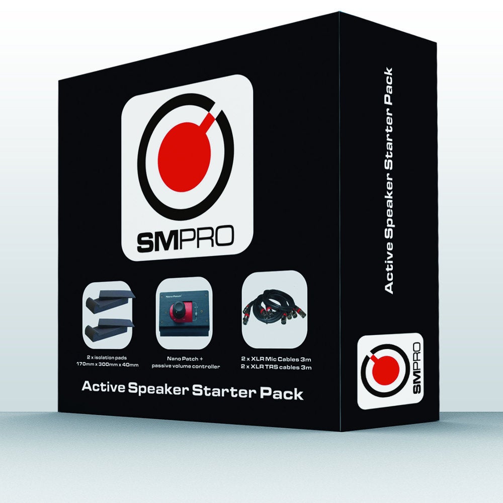 Sm Audio SM Pro Audio starterspakket voor actieve studio monitoren | Bax Music
