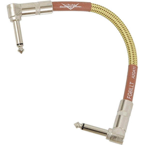 Fender Custom Shop Gold Tweed patch cable 15cm (per piece)