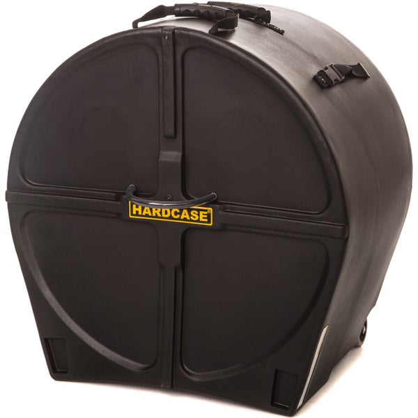 Hardcase HN22BW estuche para bombo de 22", con ruedas