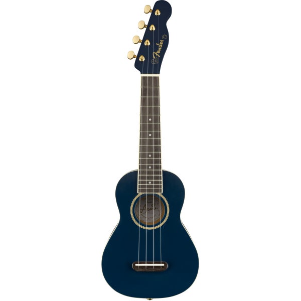 Fender Grace VanderWaal Moonlight soprano ukulele, Navy Blue