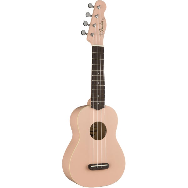 Fender California Coast Venice soprano ukulele, Shell Pink