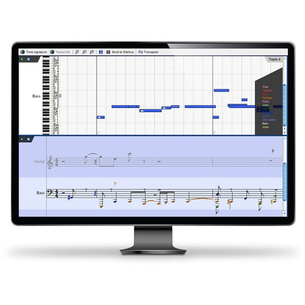 Avid AudioScore Ultimate 8 notation software