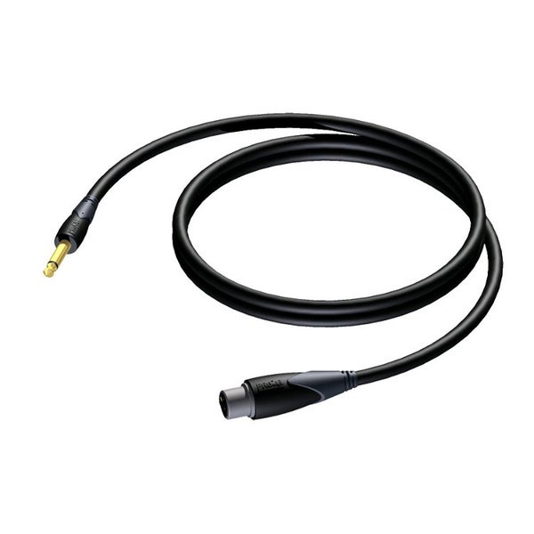Procab CLA591 jack - XLR högtalarkabel 10 m