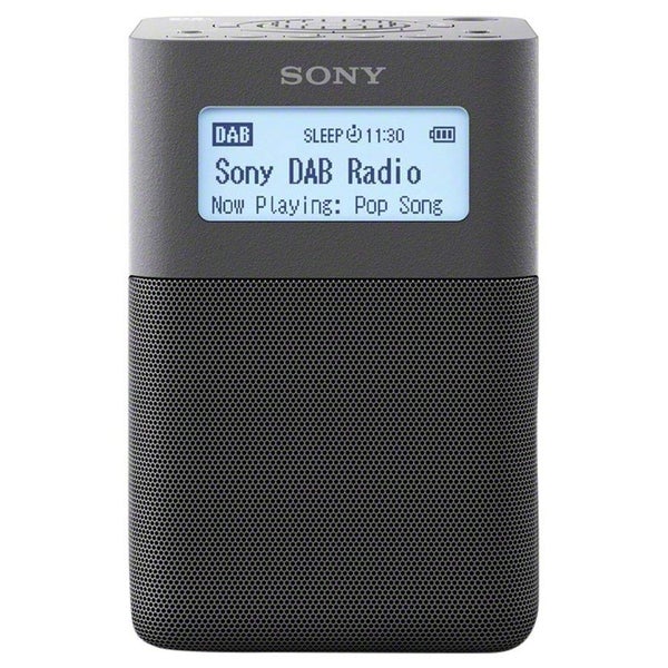 Sony XDR-V20D DAB+ digitale wekkerradio grijs
