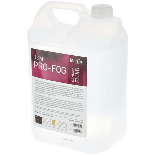 JEM Pro-Fog smoke fluid, medium, 5 litres