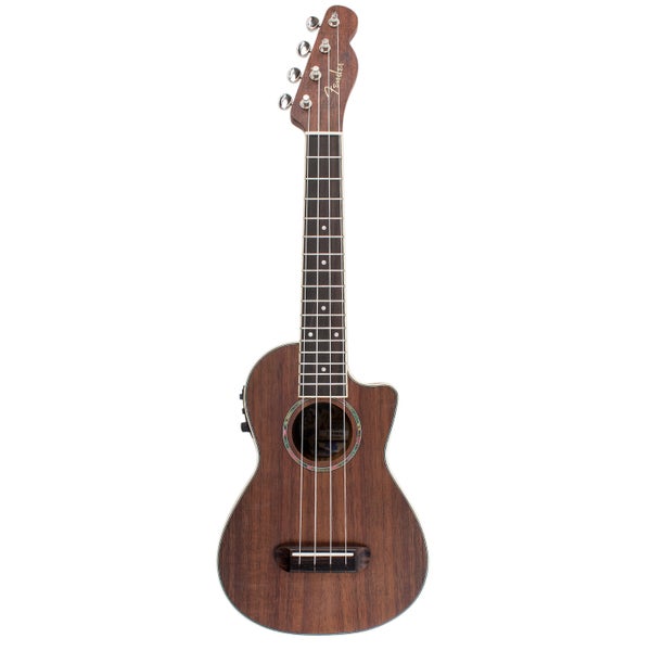 Fender Mino Aka Koa  CE ukelélé électro-acoustique