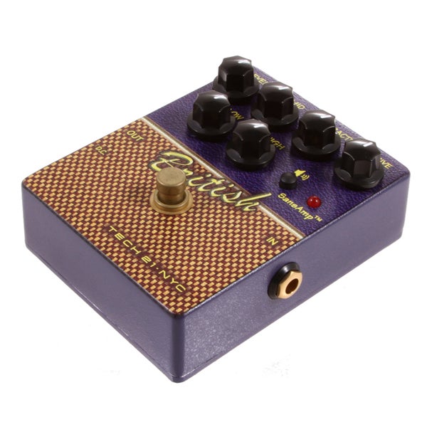 Tech 21 British V2 pédale préampli pour guitare électrique