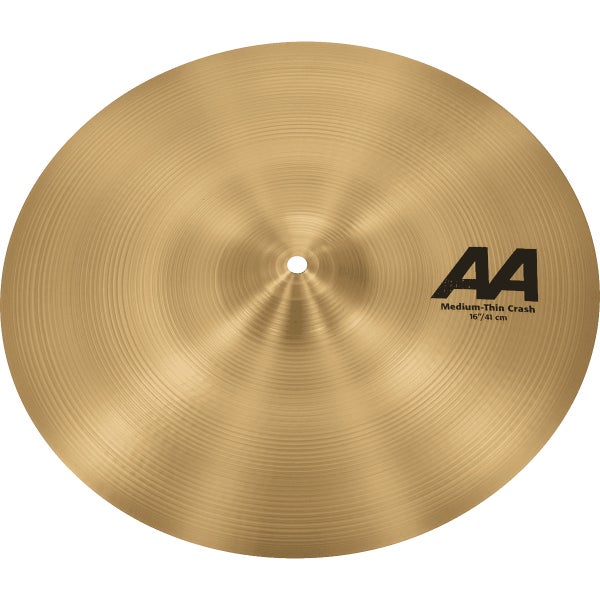 Sabian AA 16” Medium Thin Crash piatto