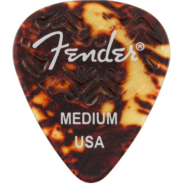 Fender Wavelength Picks 351 Juego de púas Medium Shell (6 piezas)