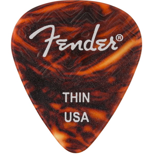 Fender Wavelength Picks 351 Thin Shell lot de 6 médiators