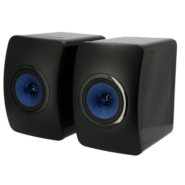 KEF LS50 Wireless Gloss Black set d'enceintes
