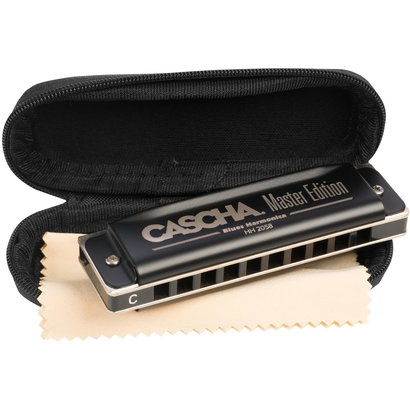 Key Key Hh Cascha HH 2058 Master Edition Blues harmonica in the key of | Bax Music