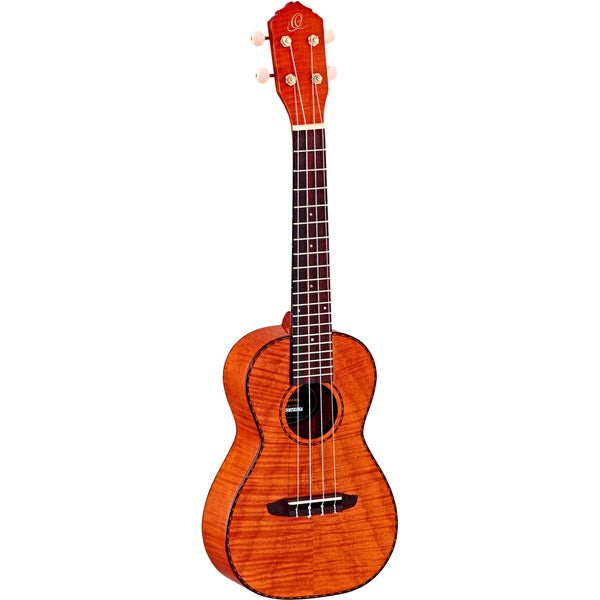 Ortega Tiger Series RUK11FMH ukulélé concert naturel avec housse