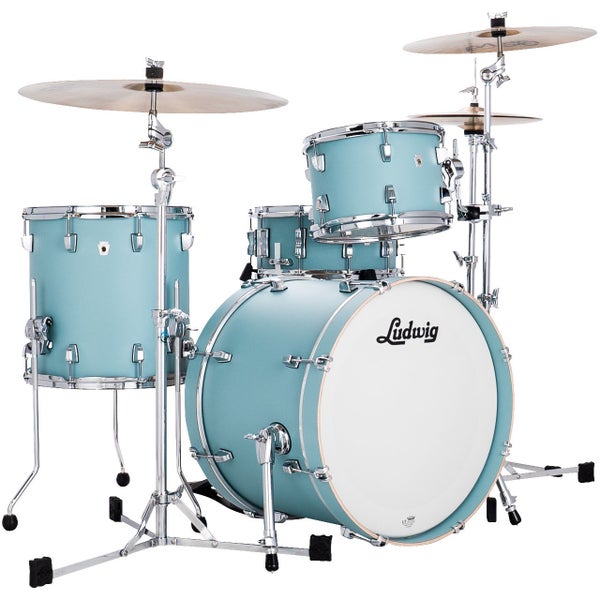 Ludwig NeuSonic DownBeat 20 Skyline Blue 3-piece shell set