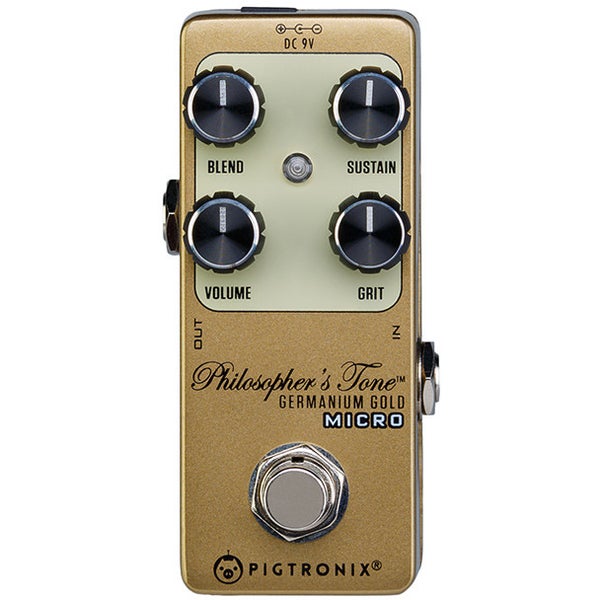 Pigtronix Philosopher’s Tone Germanium Gold Micro