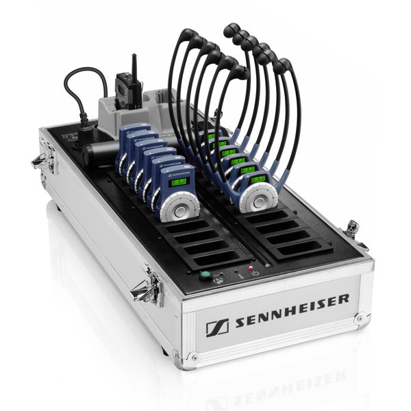 Sennheiser EZL 2020-20L estación de carga y maletín para el sistema 2020