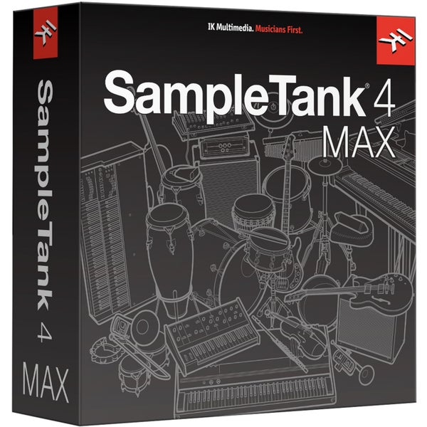 IK Multimedia SampleTank 4 MAX instruments virtuels (téléchargement)