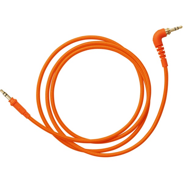 AIAIAI C12 audio cable, 1.2 metre, neon orange