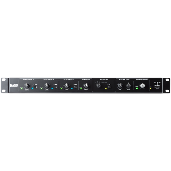 RANE DJ BLACK & BLUE 19 inch Bluetooth mixer