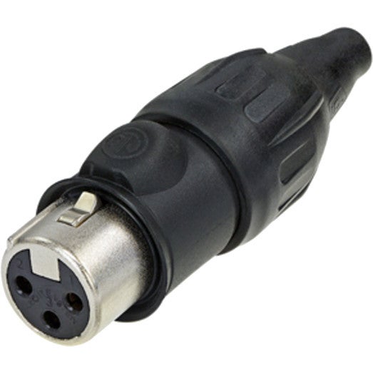 Neutrik NC3FX-TOP 3-pin XLR female cable connector