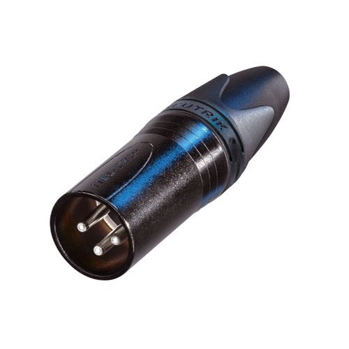 Neutrik NC3MXX-BAG XLR Kabelstecker male, schwarz, 3-polig