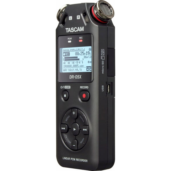 Tascam DR-05X Handheld Stereo Recorder and Audio Interface