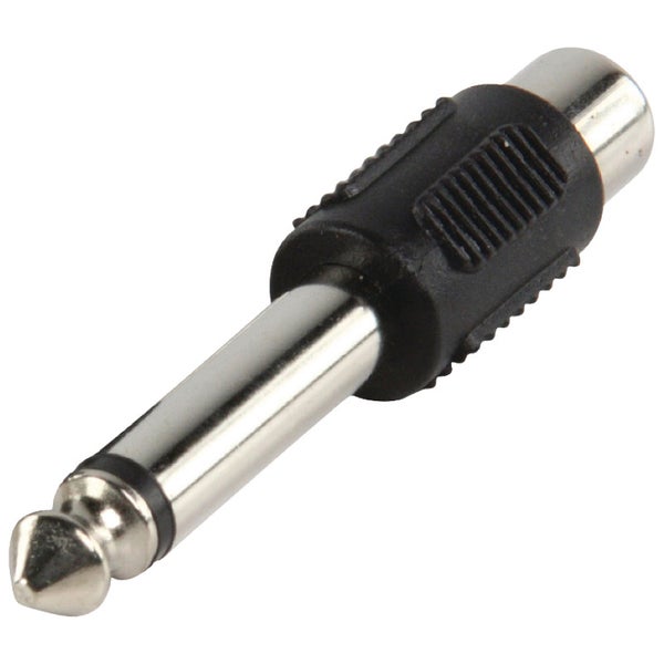 HQ adattatore spina jack 6,35 mm mono - presa RCA