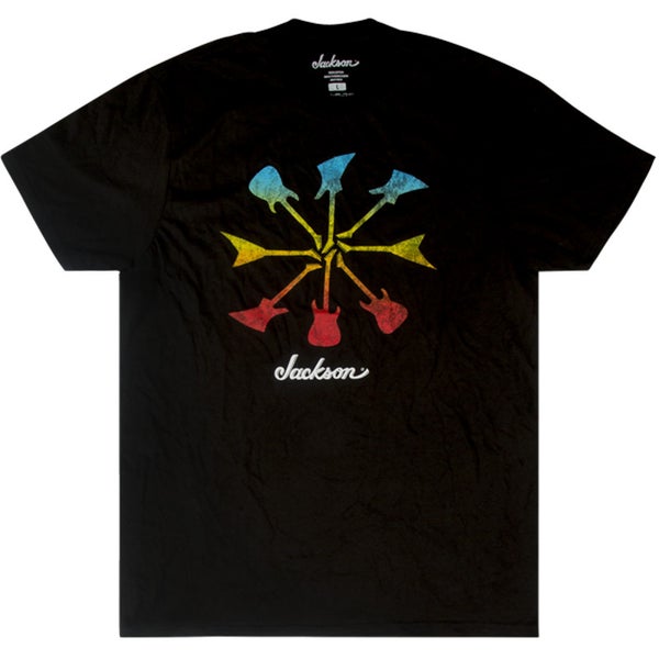 Jackson Guitar Shapes T-shirt M