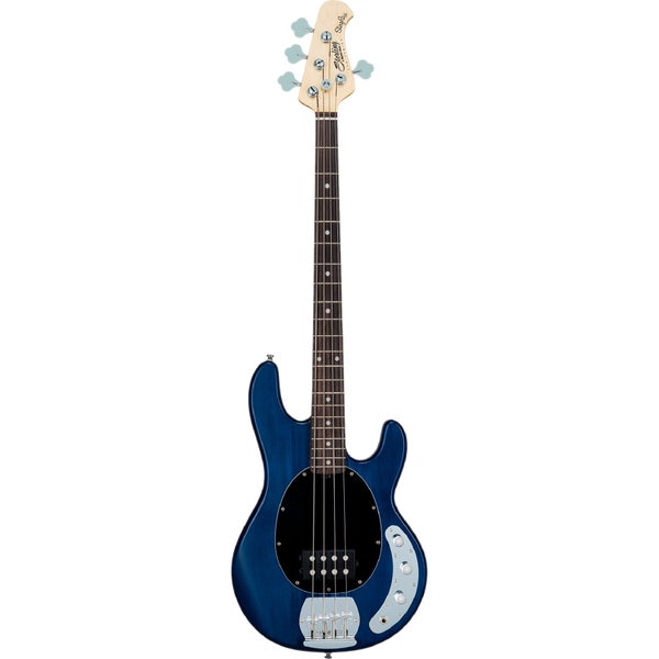 Sterling by Music Man StingRay Ray4 Trans Blue Satin basse