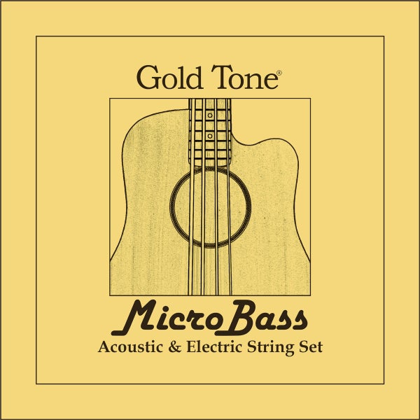 Gold Tone MBS Microbass jeu de cordes