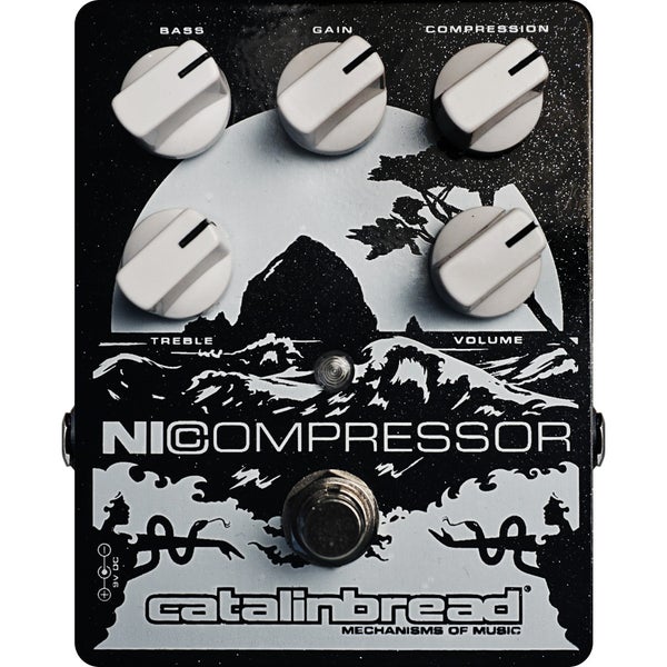Catalinbread Nicompressor Black & Silver Compression Pedal