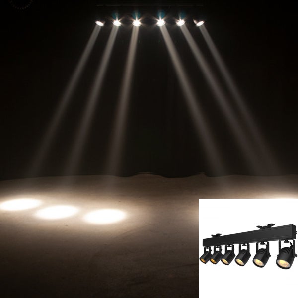 American DJ Saber Bar 6 Pin Spot Set