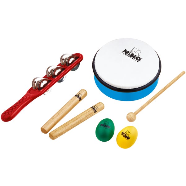 Nino Percussion NINOSET3 surtido de percusión de cinco piezas