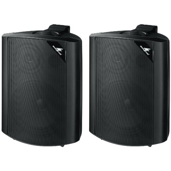 Monacor EUL-60 set d'enceintes passives 2 voies 100 volts (noir)
