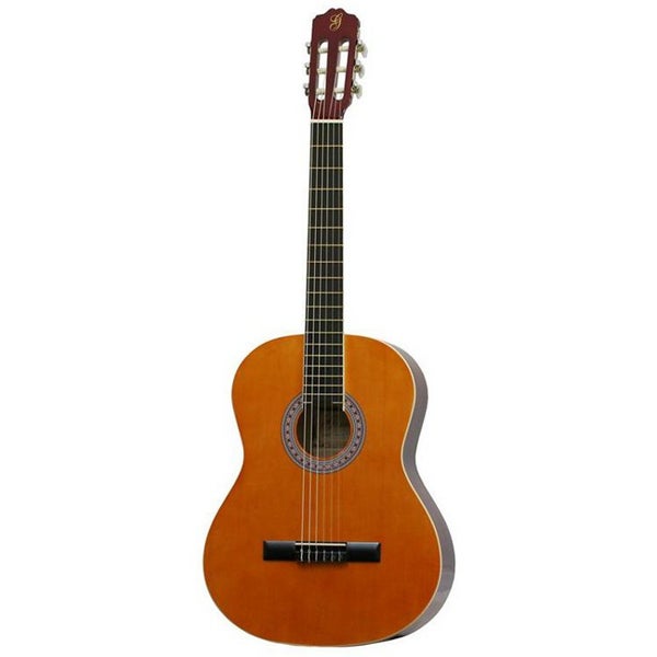 Gomez 001 4/4-modell klassisk gitarr naturell