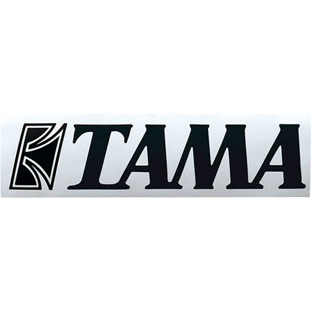 Tama TLS70BK adhesivo con logotipo negro 35 x 150 mm