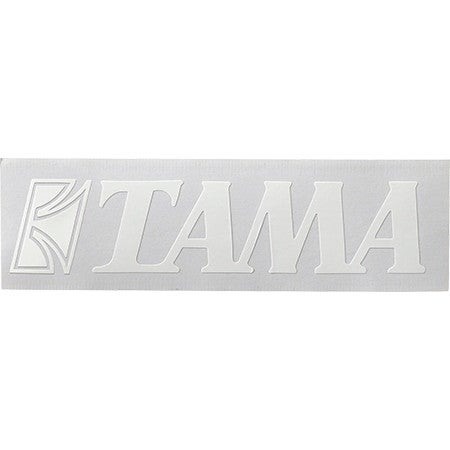 Tama TLS70WH autocollant logo blanc 35 x 150 mm