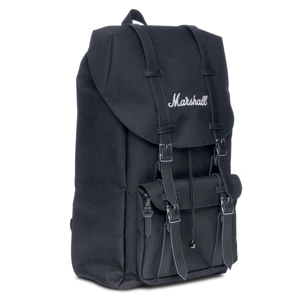 Marshall Lifestyle Runaway Black / White water-resistant rucksack