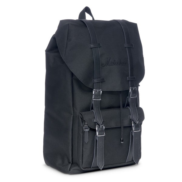 Marshall Lifestyle Runaway Black / Black water-resistant rucksack