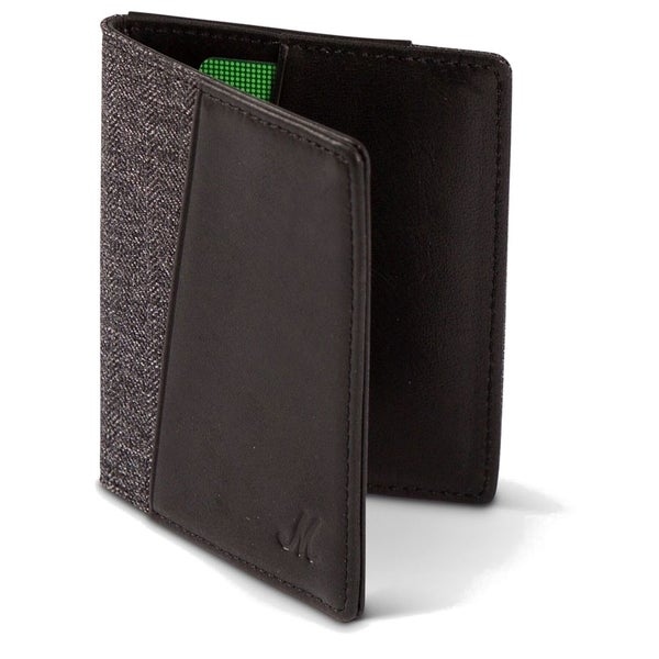 Marshall Lifestyle Denim and Leather Black / Grey wallet