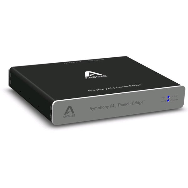 Apogee Symphony 64 ThunderBridge interfaccia