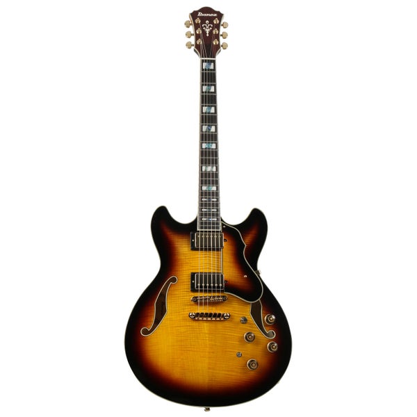 Ibanez AS153AYS Artstar guitare hollowbody Antique Yellow Sunburst