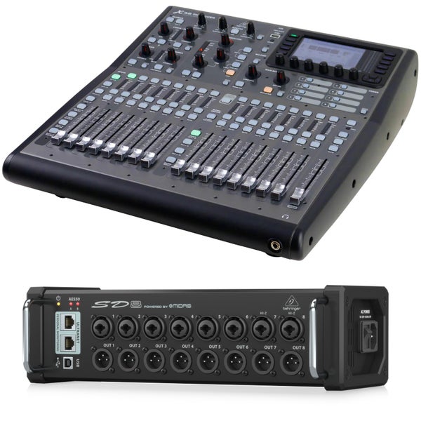 Behringer X32 Producer + SD8 digital mixer set